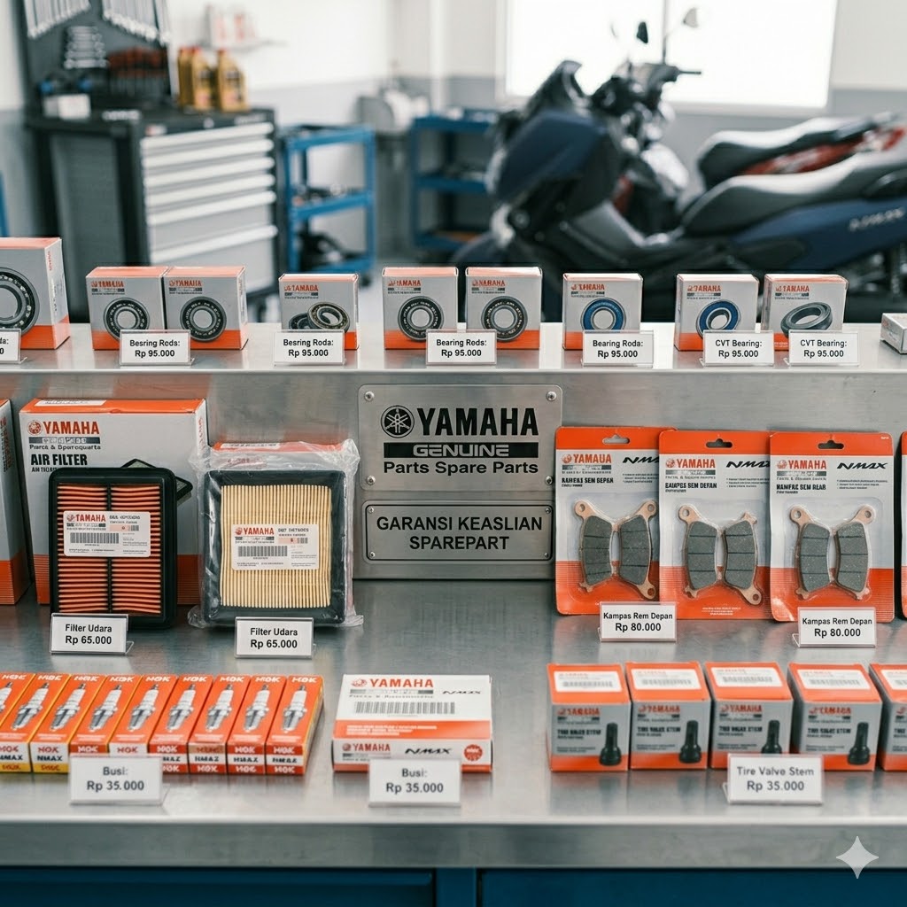 Sparepart asli Yamaha