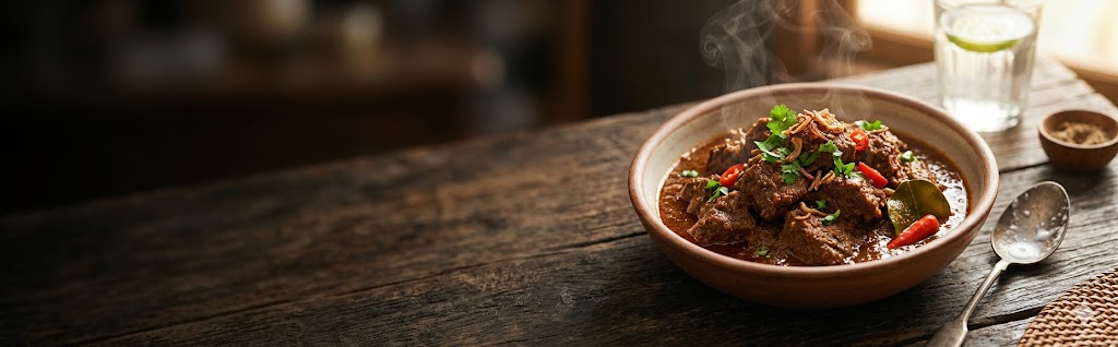 Rendang daging sapi