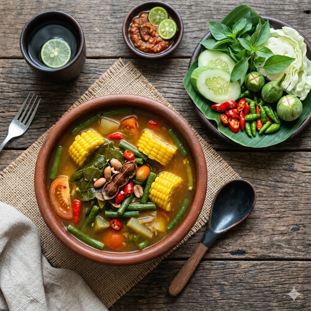 Sayur asem segar