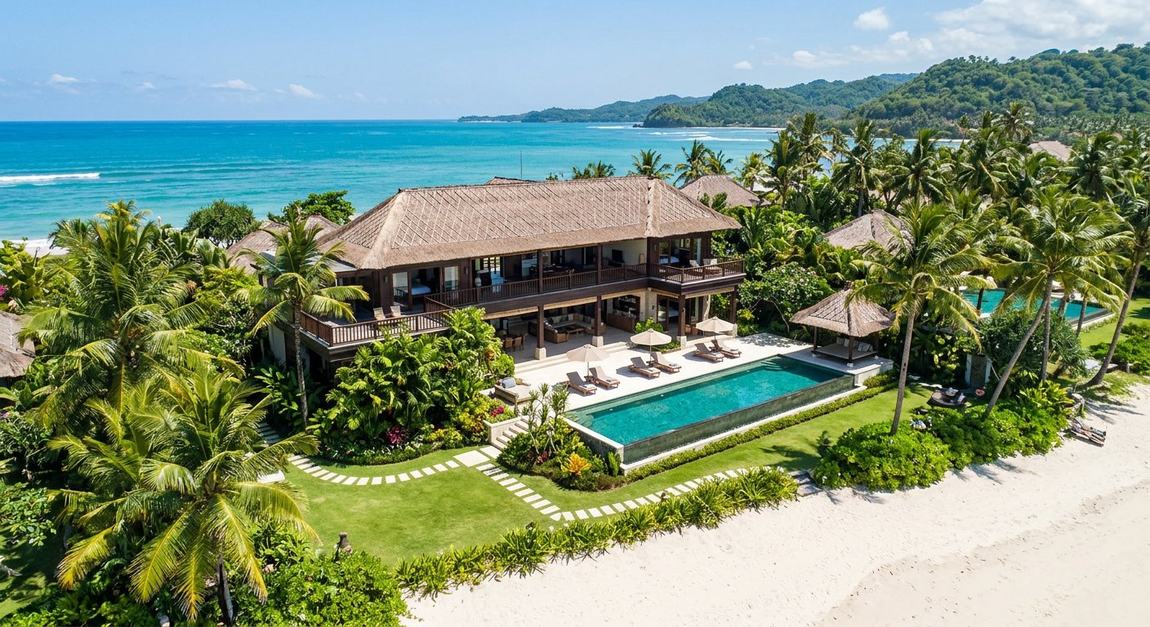 Beachfront Villa